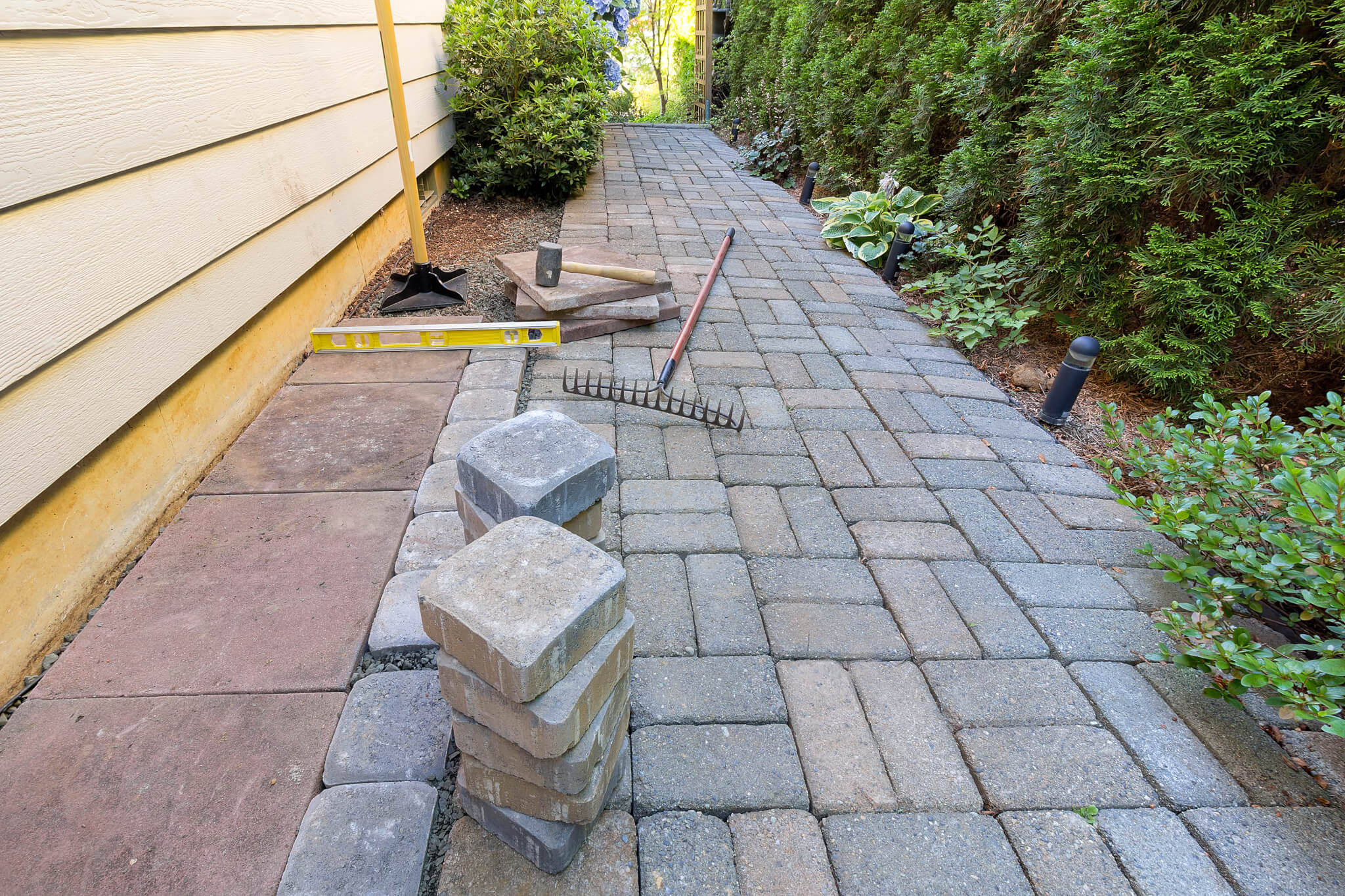 View landscape design project in Lancaster